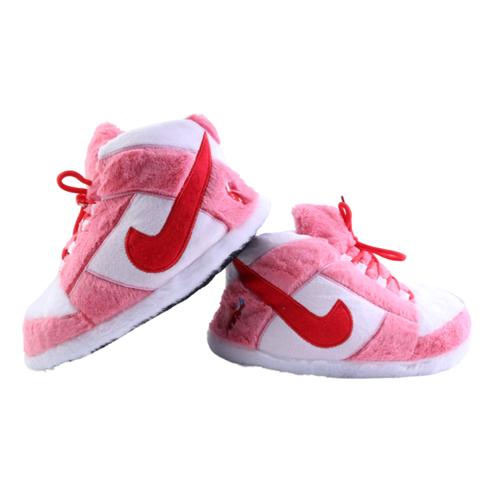 KIDS Roze Mist Retro Hi Top Trainer Sloffen