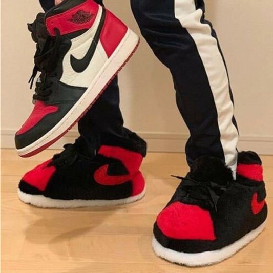 AJ 1 Retro Rood Hi Top Trainer Sneaker Sloffen