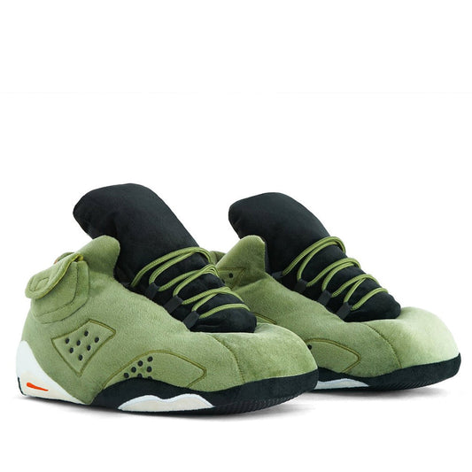 AJ 6  Cactus Groen Retro Hi Top Trainer Sneaker Sloffen