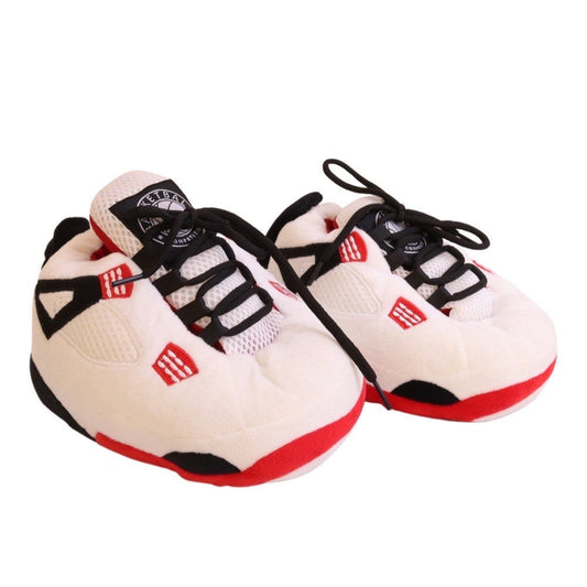 KIDS AJ 4 Style Wit Retro Mid Top Unisex Trainer Sloffen