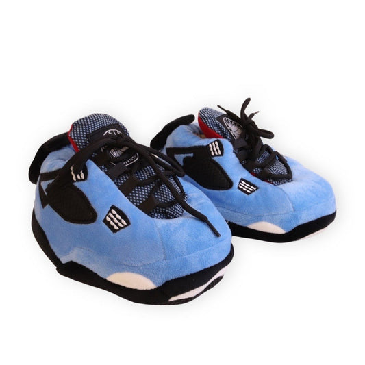 KIDS AJ 4 Style Blauw Retro Mid Top Unisex Trainer Sloffen